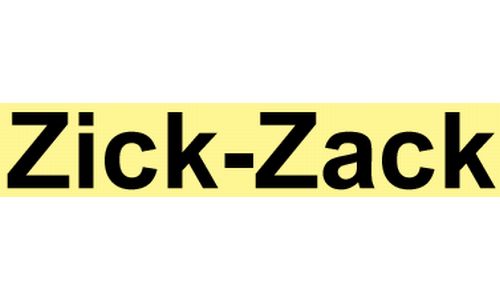 Zick-Zack