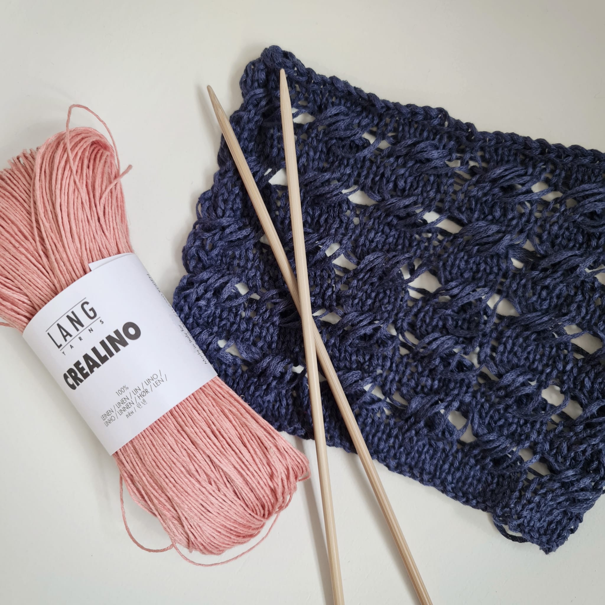 Tips for knitting with linen